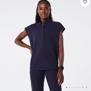 FIGS Rafaela Top XS Navy
